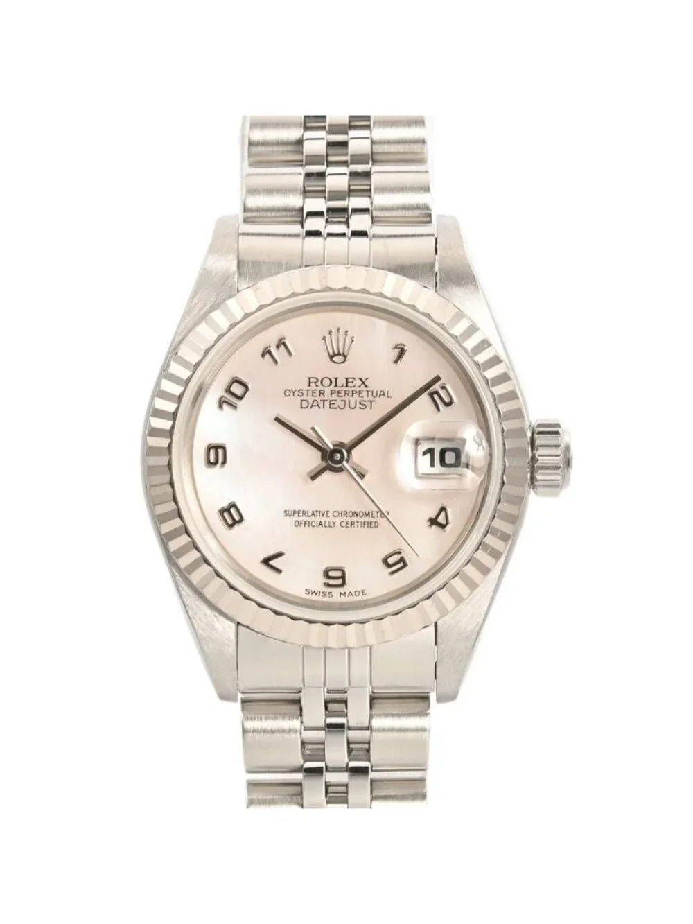 Rolex Watch Datejust White Gold